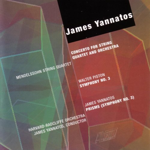 Harvard-Radcliffe Orchestra, James Yannatos - Piston & Yannatos (2000)