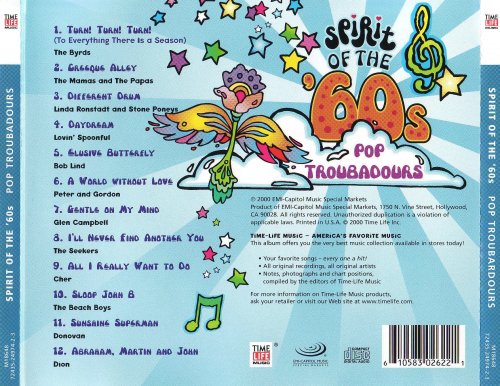 VA - Spirit Of The '60s: Pop Troubadours (2000)