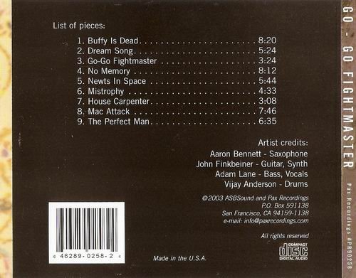 Go-Go Fightmaster - Go-Go Fightmaster (2003)