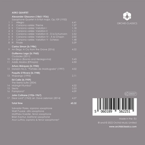 Aero Quartet - Aero Quartet (2023) [Hi-Res] [Dolby Atmos]