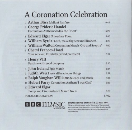 Barry Wordsworth - A Coronation Celebration (2023) [BBC Music Magazine]