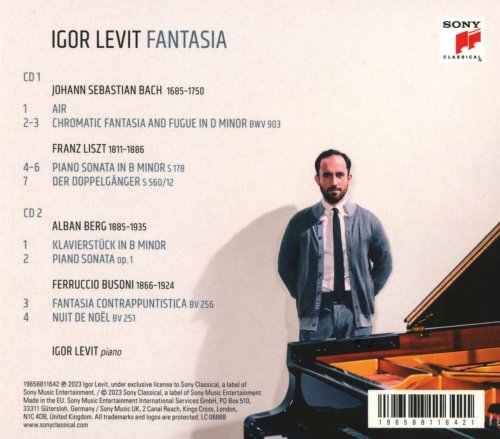 Igor Levit - Fantasia (2023) [Hi-Res] [Dolby Atmos]