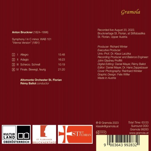 Altomonte Orchester St. Florian, Remy Ballot - Symphony I (2023) [Hi-Res]