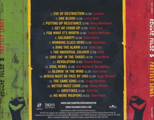 VA - Reggae Pulse 5: Protest Songs (2005) [CD-Rip]