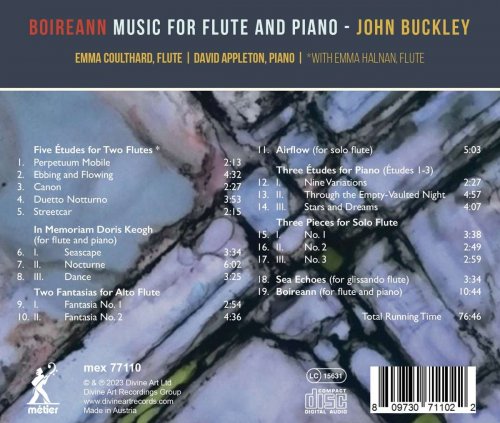 Emma Coulthard, Emma Halnan, David Appleton - Boireann: Music for Flute and Piano (2023) [Hi-Res]