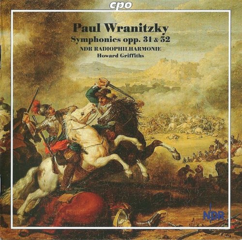 NDR Radiophilarmonie, Howard Griffiths - Paul Wranitzky: Symphonies opp. 31 & 52 (2006) CD-Rip