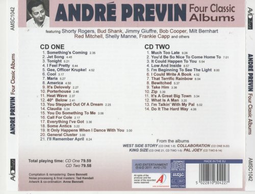 Andre Previn - Four Classic Albums (2011) [2CD]