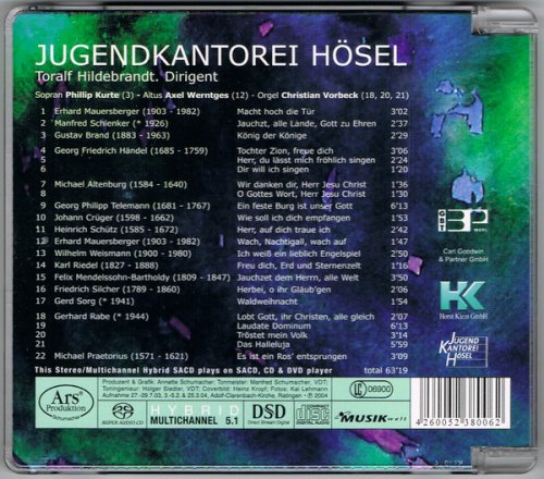 Jugendkantorei Hosel - Chormusik zur Weihnachtszeit (2009)