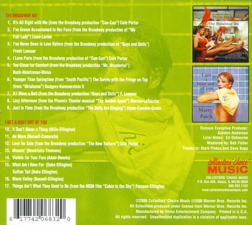 Marty Paich - The Broadway Bit/I Get A Boot Out Of You (2006)