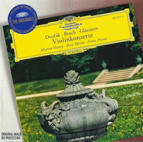 Johanna Martzy, Erica Morini, Ferenc Fricsay - Dvořák, Bruch, Glazunov: Violin Concertos (2001) CD-Rip
