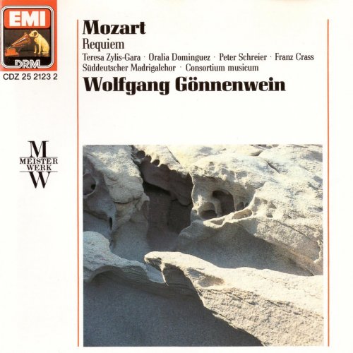 Teresa Zylis-Gara, Oralia Dominguez, Peter Schreier, Franz Crass, Suddeutscher Madrigalchor, Consortium Musicum, Wolfgang Gonnenwein - Mozart: Requiem (1989)