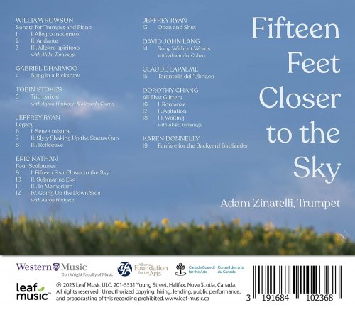 Adam Zinatelli - Fifteen Feet Closer to the Sky (2023) [Hi-Res]