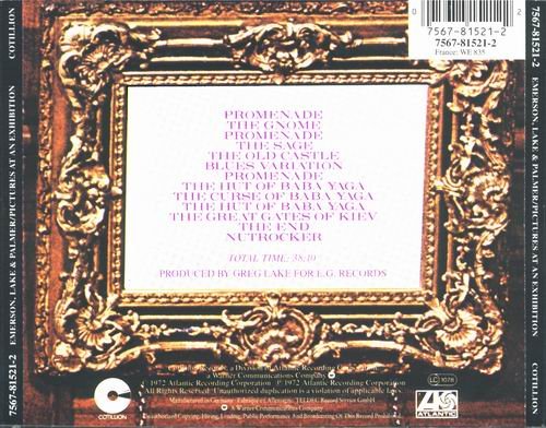 Emerson, Lake & Palmer - Pictures At An Exhibition (1972) CD Rip