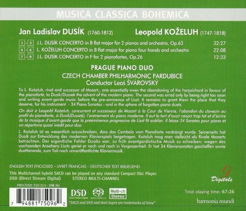 Prague Piano Duo - Dussek, Kozeluch: Piano Concertos (2010) CD-Rip