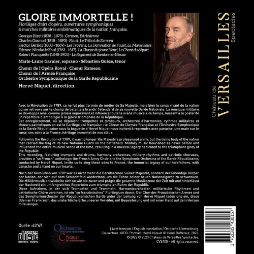 Hervé Niquet - Gloire Immortelle ! (2023) [Hi-Res]