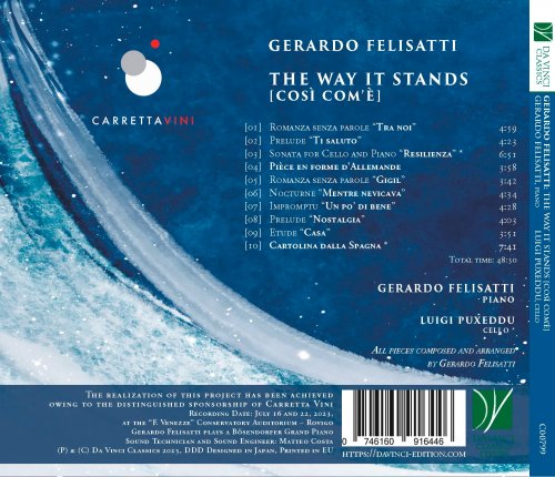 Gerardo Felisatti, Luigi Puxeddu - Gerardo Felisatti: The Way It Stands [Così com'è] (2023) [Hi-Res]