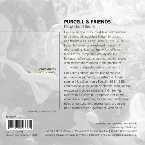 Jean-Luc Ho - Purcell & Friends: Harpischord Recital (2023) [Hi-Res]