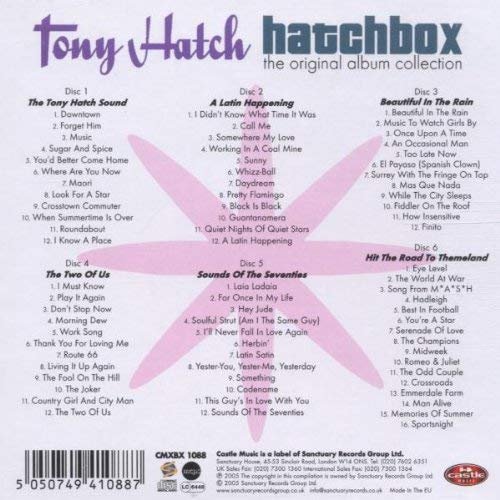 Tony Hatch - Hatchbox: The Original Album Collection (2005) [6CD Box Set]