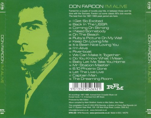 Don Fardon - I'm Alive (2003)
