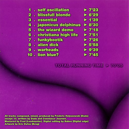 Deedrah - Self Oscillation (1997) FLAC