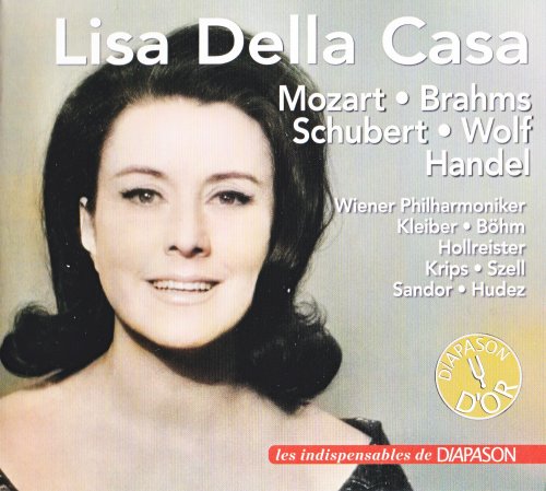 Lisa Della Casa - Lisa Della Casa chante Mozart, Brahms, Schubert, Wolf et Haendel. Kleiber, Böhm, Krips, Szell, Sandor, Hudez (2023)