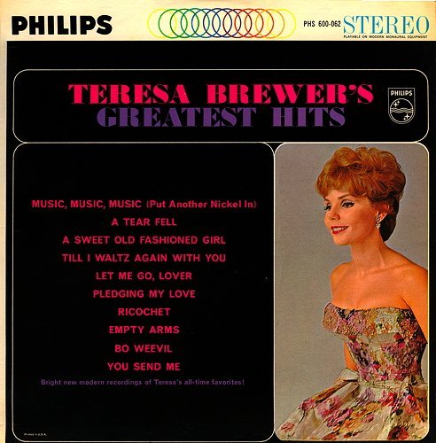 Teresa Brewer - Teresa Brewer's Greatest Hits (1962) [Vinyl]