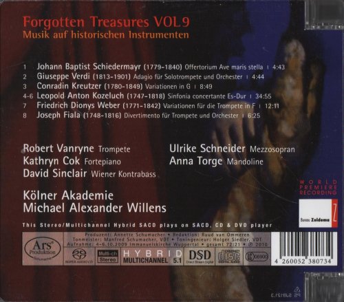 Kölner Akademie, Michael Alexander Willens - Forgotten Treasures Vol. 9: Trumpet music (2010) CD-Rip