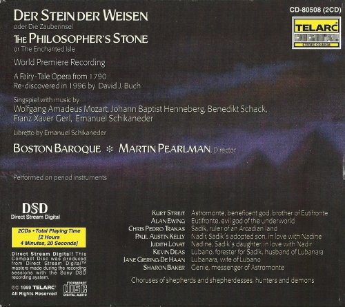 Boston Baroque, Martin Pearlman - Der Stein der Weisen (1999) CD-Rip