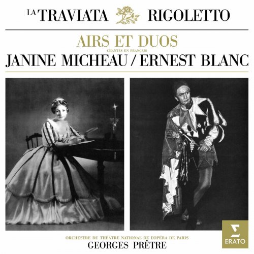Janine Micheau, Ernest Blanc, Orchestre du Théâtre National de l'Opéra de Paris & Georges Prêtre - Verdi: La traviata & Rigoletto. Airs et duos chantés en français (2023)