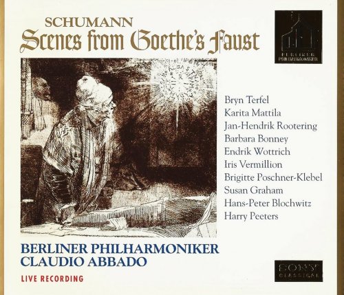 Berliner Philharmoniker, Claudio Abbado - Schumann: Scenes from Goethe's Faust (1995) CD-Rip