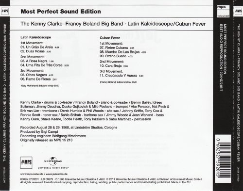The Kenny Clarke-Francy Boland Big Band - Latin Kaleidoscope/Cuban Fever (1968)