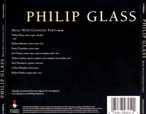 Philip Glass - Music with Changing Parts (1994)
