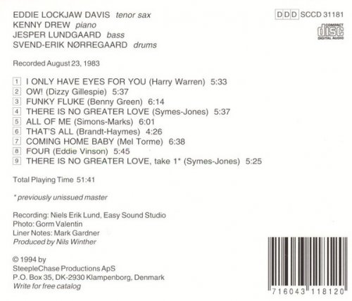 Eddie Lockjaw Davis - All Of Me (1983/1994) FLAC