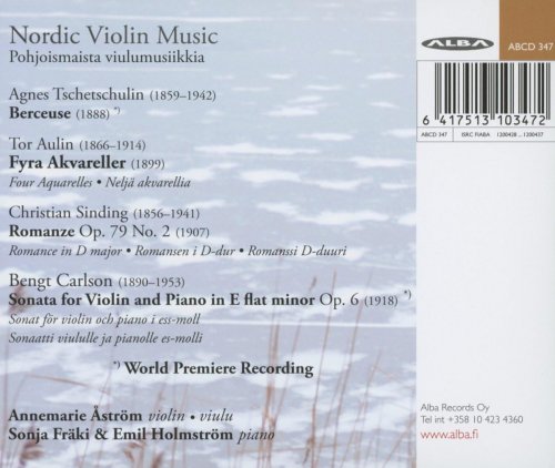 Annemarie Astrom, Sonja Fraki, Emil Holmström - Nordic Violin Music (2012)