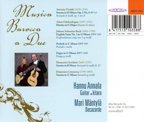 Hannu Annala, Mari Mantyla - Musica Barocca a Due (2013)