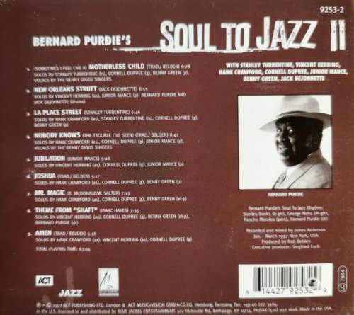 Bernard Purdie - Bernard Purdie's Soul To Jazz II (1997)