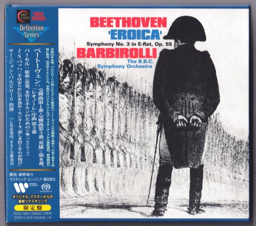 John Barbirolli - Beethoven: Symphonies No. 1, 3 & 8; Leonore Overture (1958-1969) [2020 SACD Definition Serie]