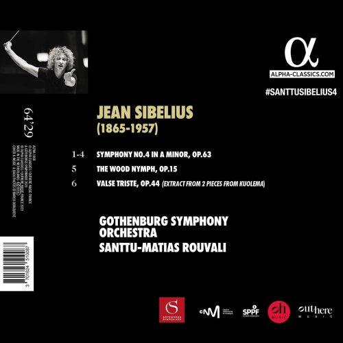 Gothenburg Symphony Orchestra, Santtu-Matias Rouvali - Sibelius: Symphony No. 4 - The Wood Nymph - Valse Triste (2024) [Hi-Res]