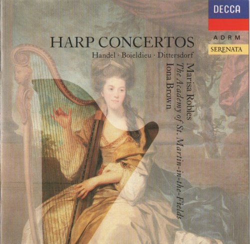 Marisa Robles, The Academy of St.Martin-in-the-Fields, Iona Brown - Handel, Boieldieu, Ditterdorf, Mozart: Harp Concertos (1990) CD-Rip