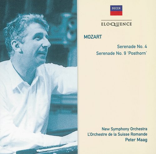 New Symphony Orchestra, Peter Maag - Mozart: Serenade No.4; Serenade No.9 - "Posthorn" (2021)