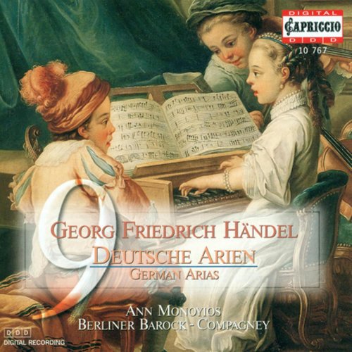 Berliner Barock-Compagney, Ann Monoyios - Handel: Deutsche Arien (1997)