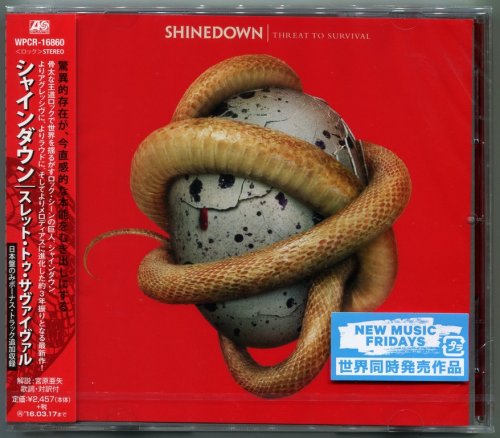 Shinedown - Threat To Survival (2015) {Japan 1st Press}