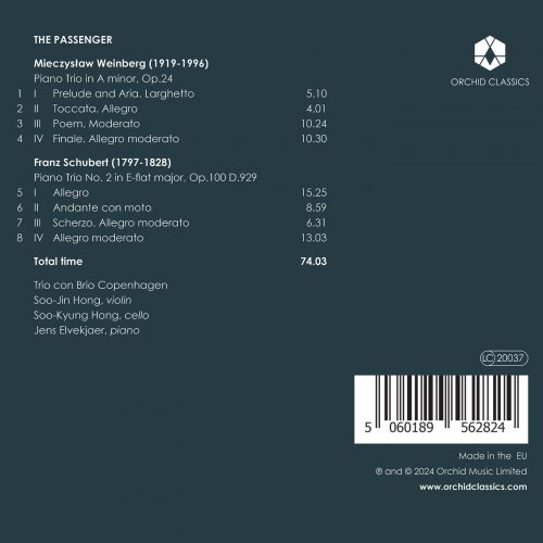 Trio Con Brio Copenhagen - The Passenger (2024) [Hi-Res]