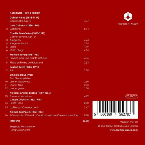 Berginald Rash, Fiona Gryson - Dathanna: Hues & Shades (2024) [Hi-Res] [Dolby Atmos]