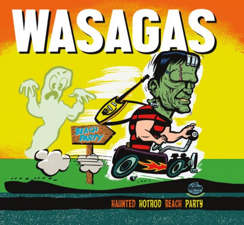 Mark Malibu And The Wasagas - Haunted Hotrod Beach Party (2023)