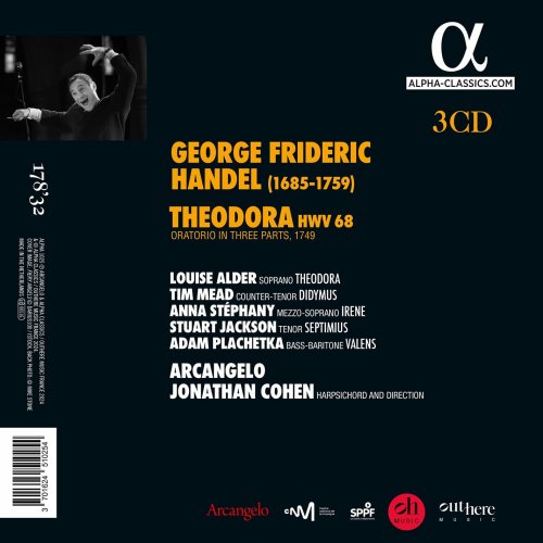 Louise Alder, Tim Mead, Anna Stéphany, Stuart Jackson, Adam Plachetka, Arcangelo, Jonathan Cohen - Handel: Theodora, HWV 60 (2024) [Hi-Res]