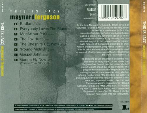 Maynard Ferguson - This Is Jazz (1996) CD Rip