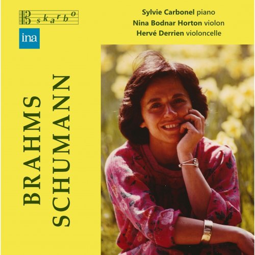 Sylvie Carbonel, Nina Bodnar-Horton, Hervé Derrien - Brahms: Piano Trio No. 1 in B Major, Op. 8 - Schumann: Humoreske in B-Flat Major, Op. 20 (2024) [Hi-Res]