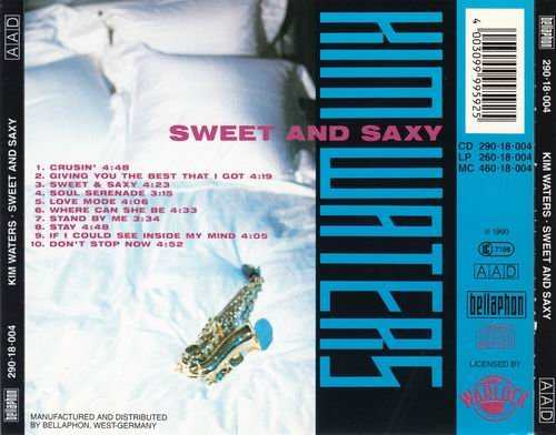 Kim Waters - Sweet & Saxy (1990) CD Rip