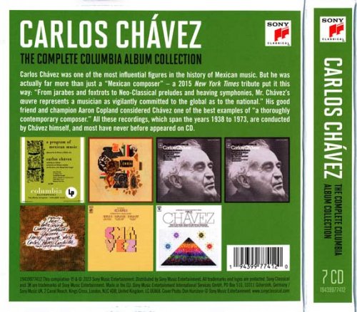 Carlos Chavez - The Complete Columbia Album Collection (2023) [7CD Box Set]